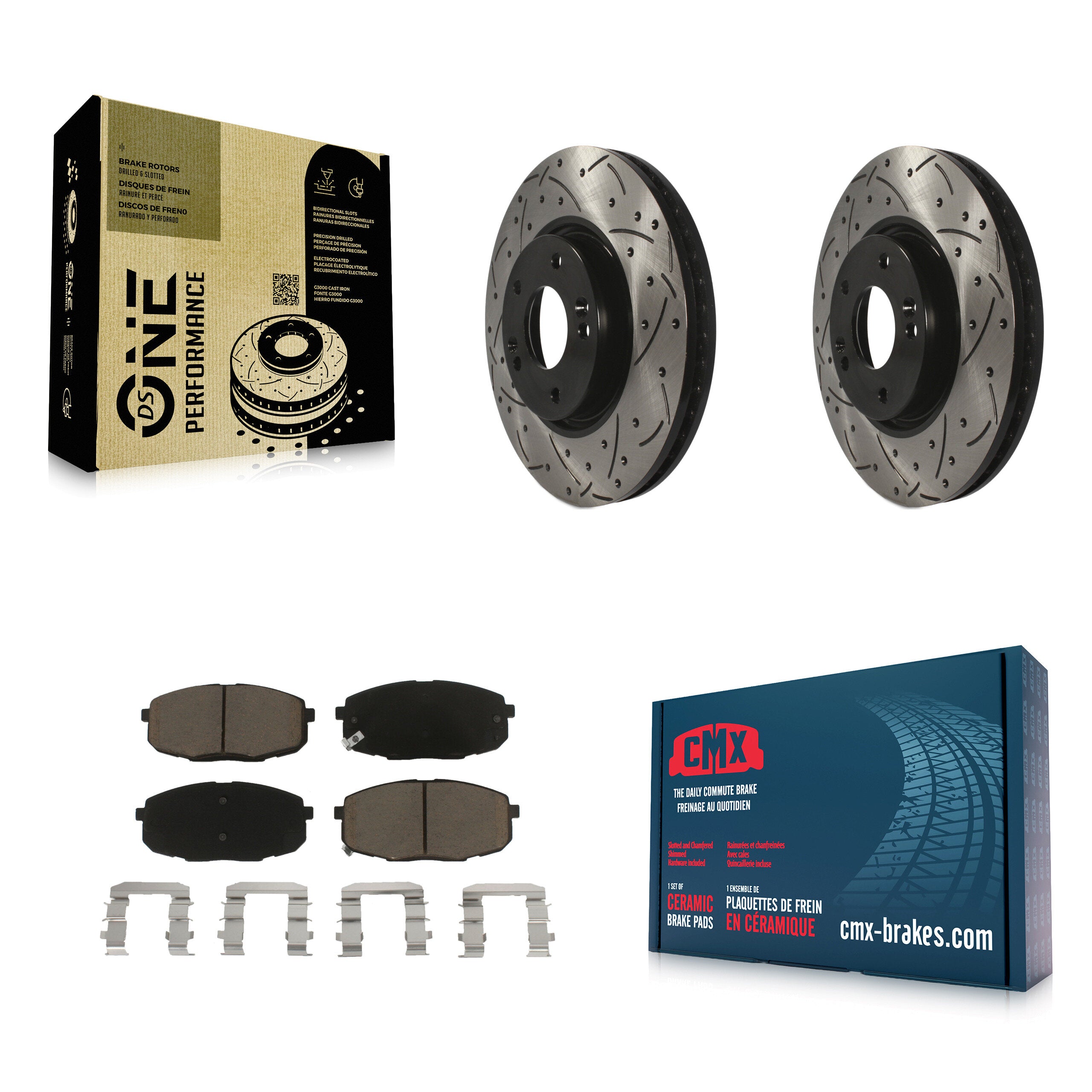 Transit Auto KDC-100213 Disc Brake Kit for 2010-2013 Kia Forte5, Kia Forte, Kia Forte Koup - Front product image
