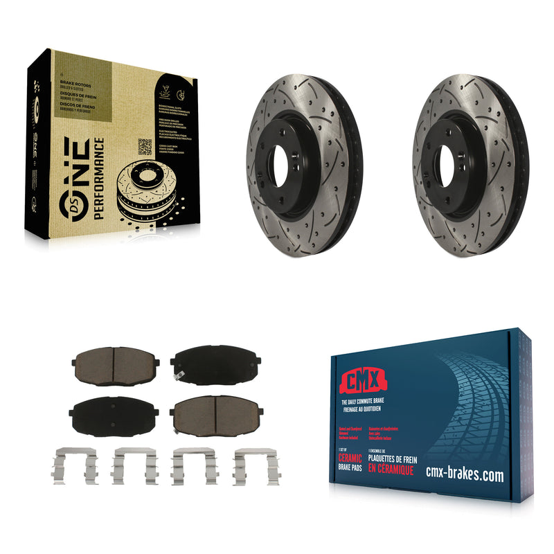 Transit Auto KDC-100213 Disc Brake Kit for 2010-2013 Kia Forte5, Kia Forte, Kia Forte Koup - Front product image