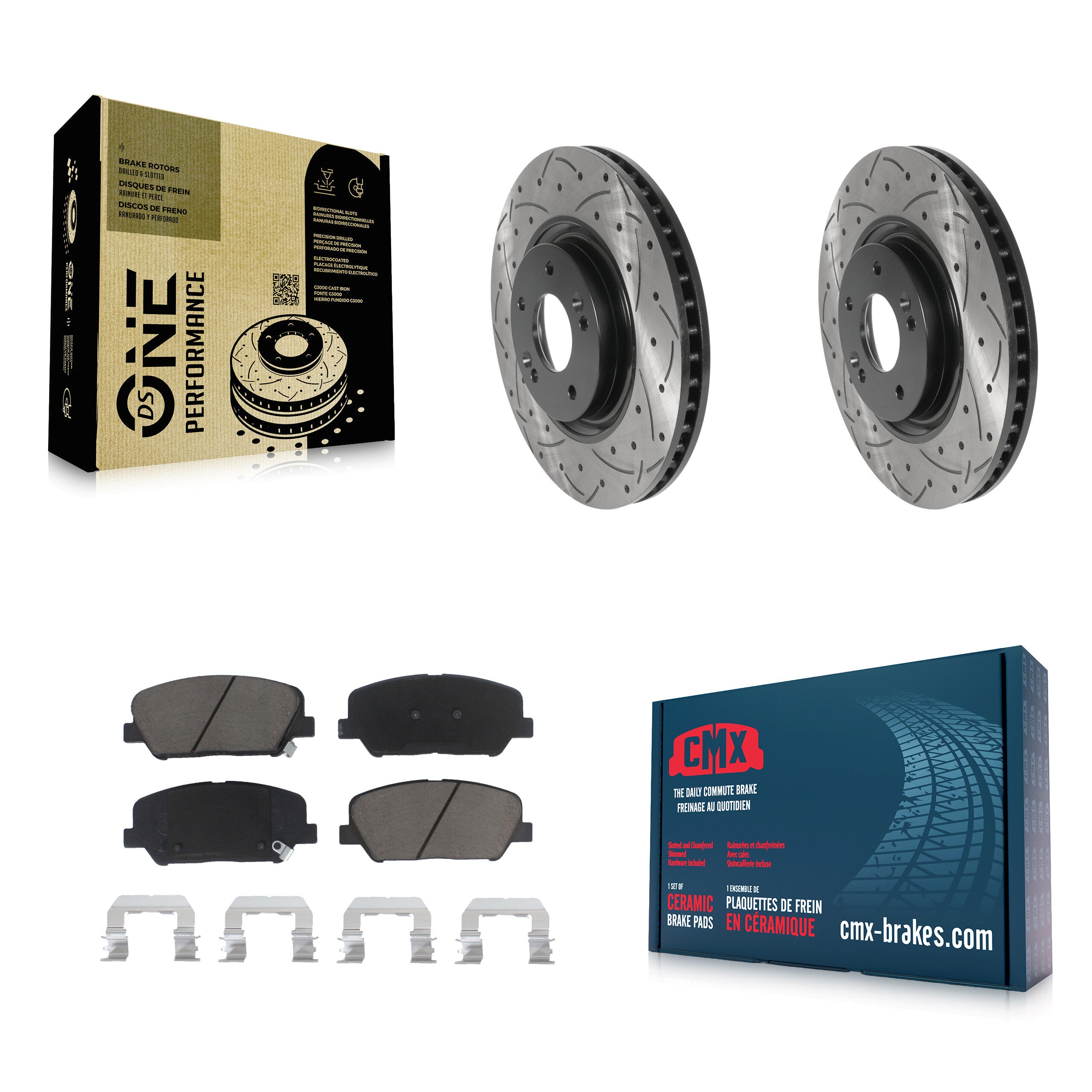 Transit Auto KDC-100214 Disc Brake Kit for 2011-2015 Kia Optima - Front product image