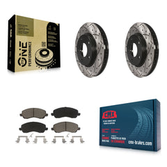 Transit Auto KDC-100218 Disc Brake Kit for 2007-2017 Mitsubishi Lancer, Dodge Caliber - Front product image
