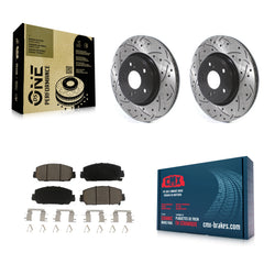 Transit Auto KDC-100229 Disc Brake Kit for 2017-2023 Honda HR-V, Honda CR-V - Front product image