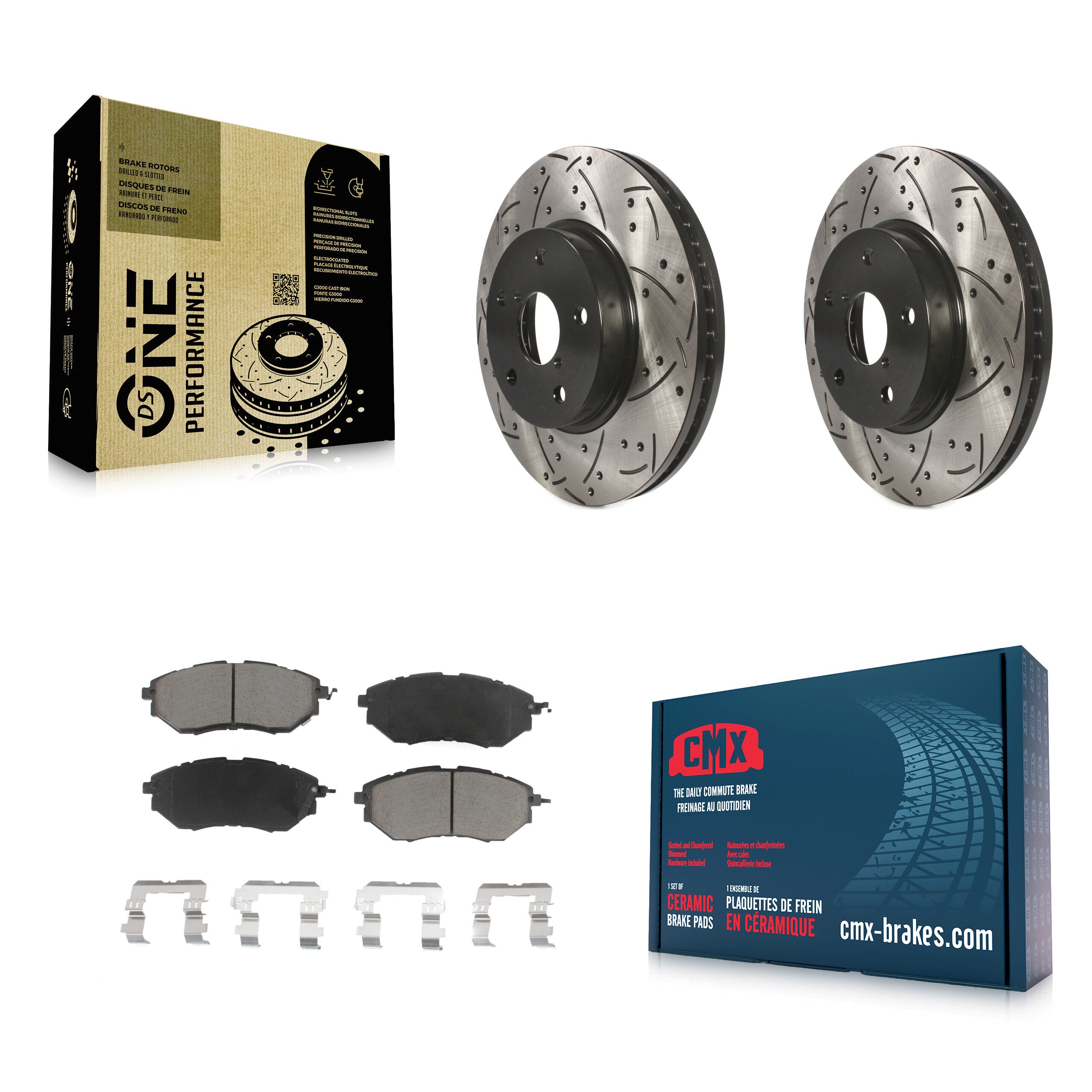 Transit Auto KDC-100233 Disc Brake Kit for 2015 Subaru Legacy - Front product image