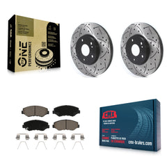Transit Auto KDC-100234 Disc Brake Kit for 2003-2008 Honda Accord, Honda Pilot - Front product image