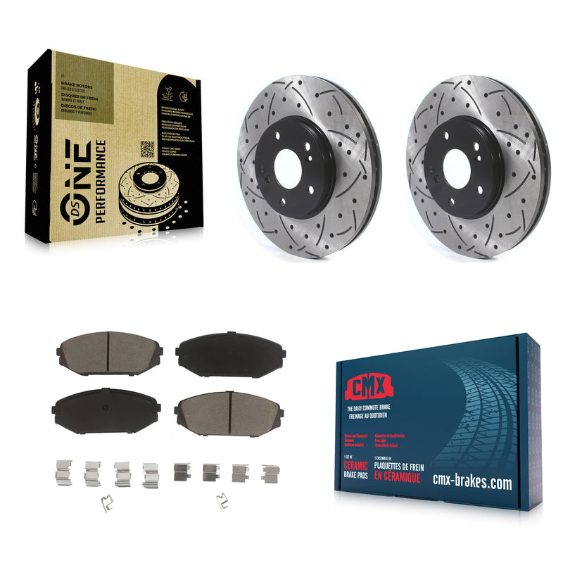 Transit Auto KDC-100235 Disc Brake Kit for 1999-2004 Acura MDX, Honda Odyssey - Front product image