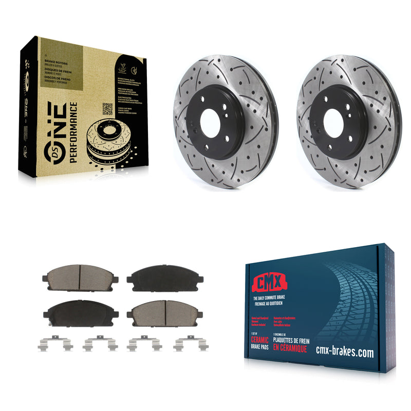 Transit Auto KDC-100236 Disc Brake Kit for 2003-2006 Acura MDX - Front product image