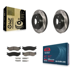 Transit Auto KDC-100241 Disc Brake Kit for 2002-2006 Dodge Ram 1500, Dodge Durango - Front product image