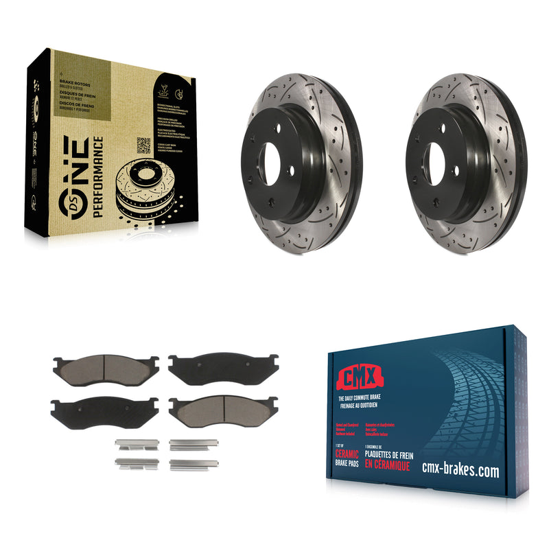 Transit Auto KDC-100241 Disc Brake Kit for 2002-2006 Dodge Ram 1500, Dodge Durango - Front product image