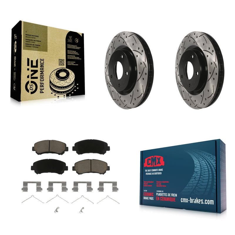 Transit Auto KDC-100243 Disc Brake Kit for 2008-2015 Nissan Rogue Select, Nissan Rogue - Front product image