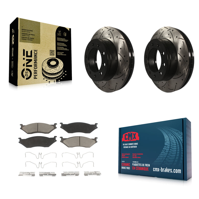 Transit Auto KDC-100244 Disc Brake Kit for 2005-2016 Ford F-450 Super Duty, International CF500, International CF600 & more - Front product image