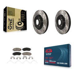 Transit Auto KDC-100249 Disc Brake Kit for 2011-2014 Honda Odyssey - Front product image