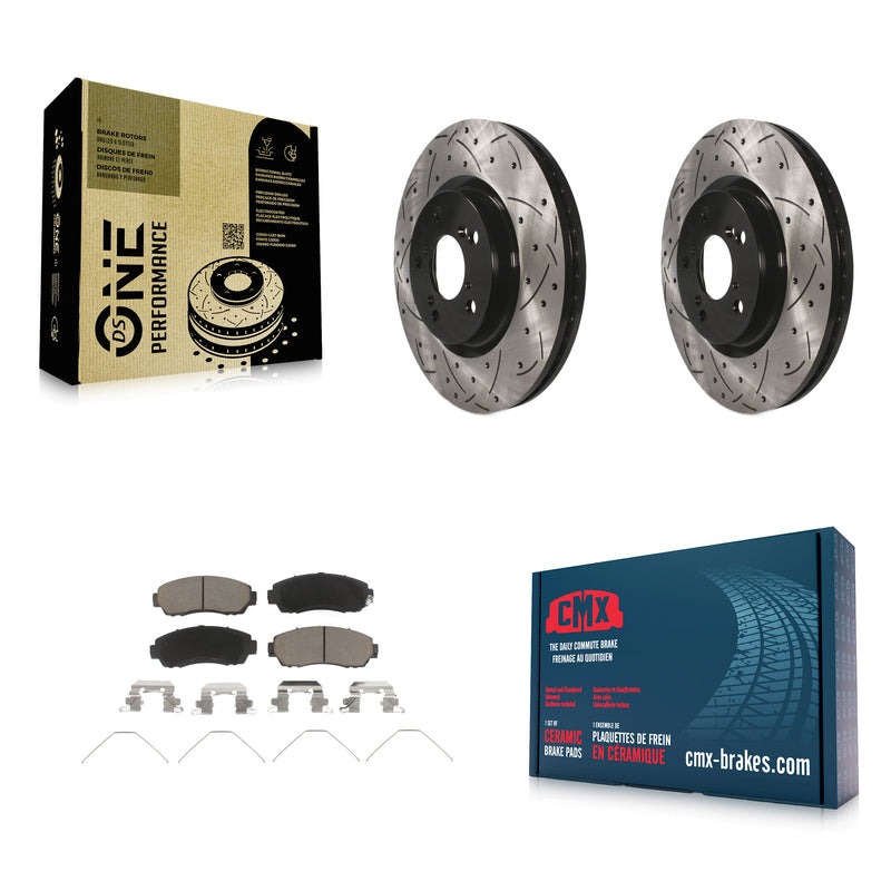 Transit Auto KDC-100249 Disc Brake Kit for 2011-2014 Honda Odyssey - Front product image