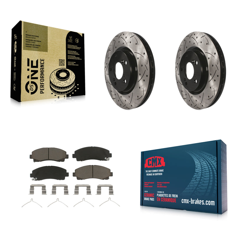 Transit Auto KDC-100250 Disc Brake Kit for 2009-2014 Acura TL - Front product image