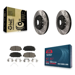 Transit Auto KDC-100251 Disc Brake Kit for 2013-2018 Acura ILX, Acura RDX - Front product image