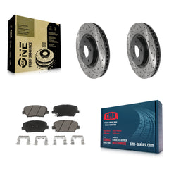 Transit Auto KDC-100265 Disc Brake Kit for 2012-2017 Hyundai Azera - Front product image