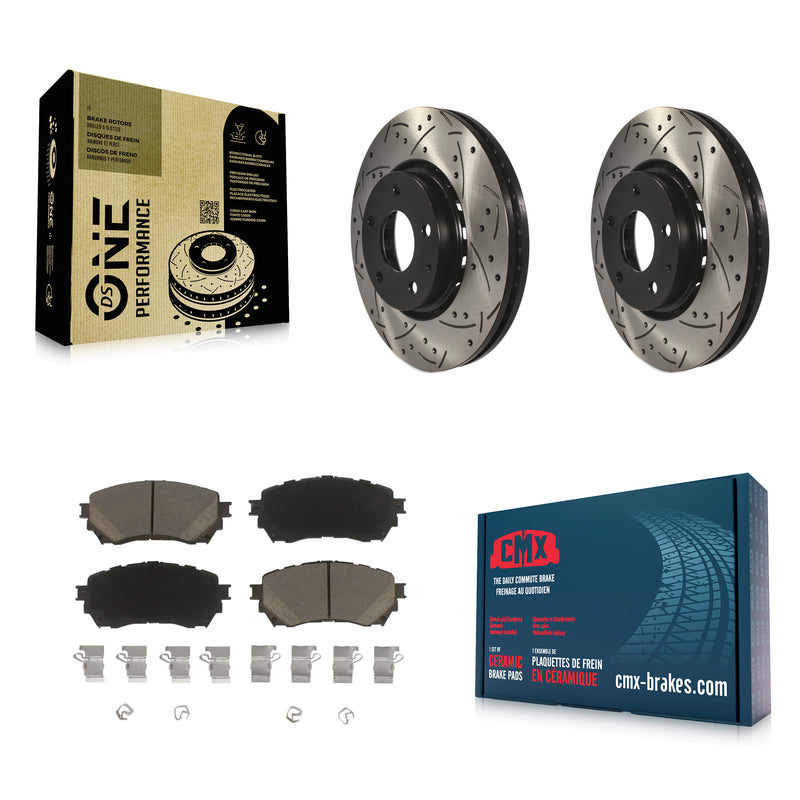 Transit Auto KDC-100268 Disc Brake Kit for 2019-2021 Mazda 6 - Front product image
