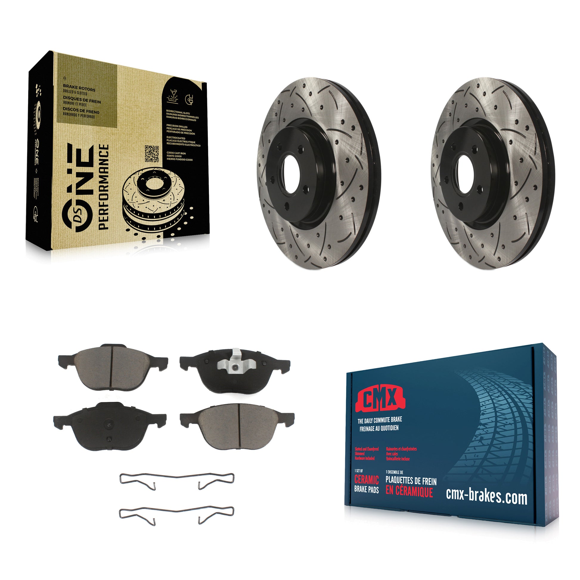 Transit Auto KDC-100269 Disc Brake Kit for 2014 Ford Transit Connect - Front product image