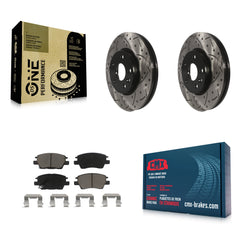 Transit Auto KDC-100270 Disc Brake Kit for 2016-2023 Chevrolet Bolt EUV, Chevrolet Bolt EV, Chevrolet Cruze & more - Front product image