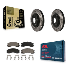 Transit Auto KDC-100275 Disc Brake Kit for 2017 Mitsubishi Lancer - Front product image