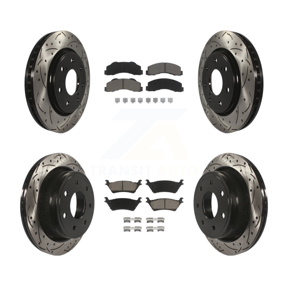 Transit Auto KDC-100287 Disc Brake Kit for 2012-2014 Ford F-150 - Front and Rear product image
