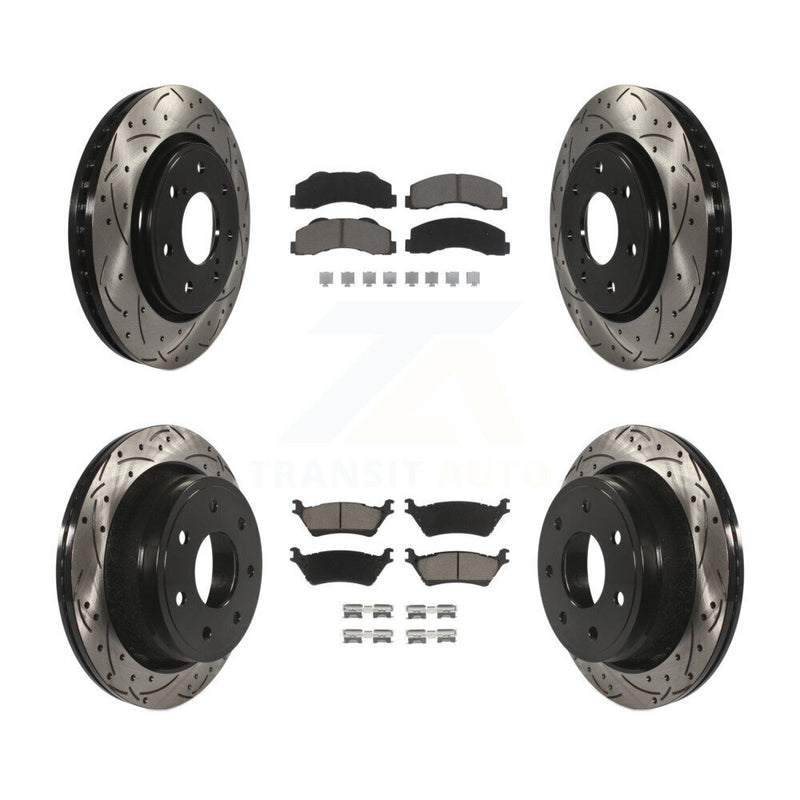 Transit Auto KDC-100287 Disc Brake Kit for 2012-2014 Ford F-150 - Front and Rear product image