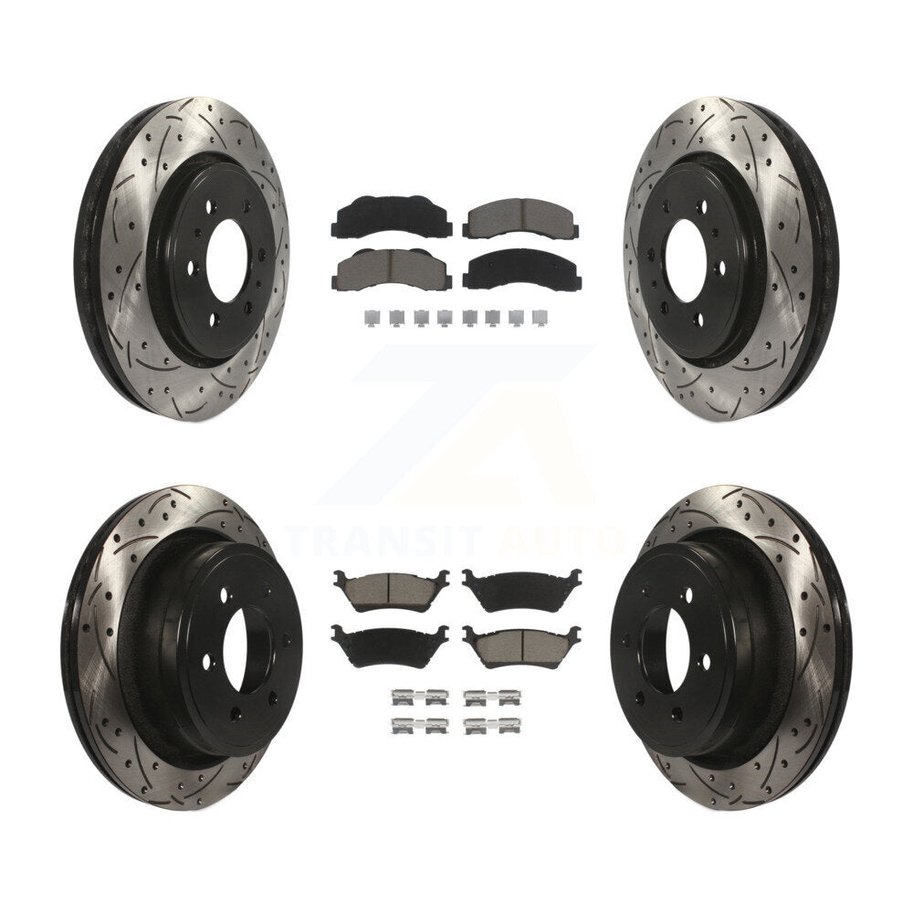 Transit Auto KDC-100288 Disc Brake Kit for 2012-2017 Ford F-150 - Front and Rear product image