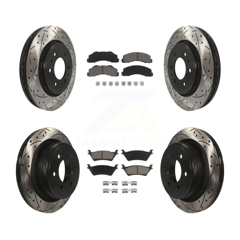 Transit Auto KDC-100288 Disc Brake Kit for 2012-2017 Ford F-150 - Front and Rear product image