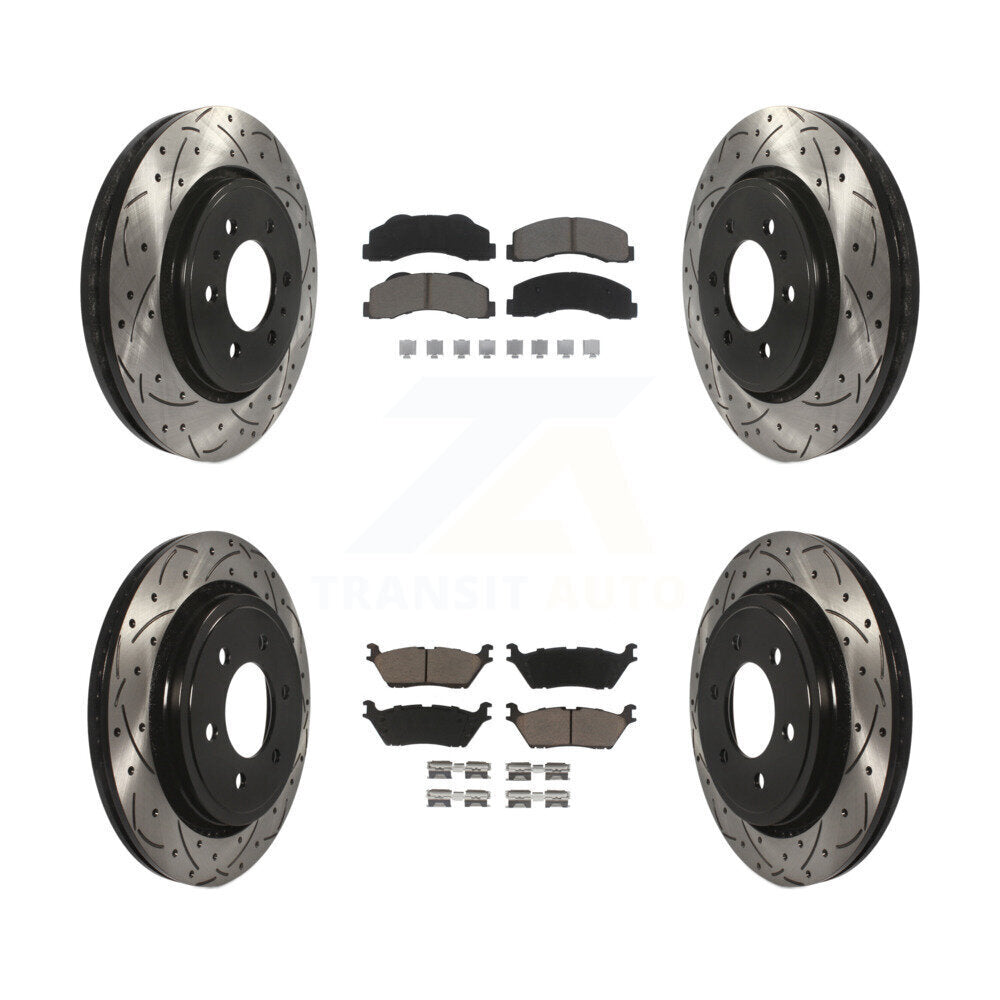 Transit Auto KDC-100291 Disc Brake Kit for 2015-2017 Ford F-150 - Front and Rear product image