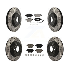 Transit Auto KDC-100296 Disc Brake Kit for 2012-2014 Volkswagen Passat - Front and Rear product image