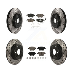 Transit Auto KDC-100298 Disc Brake Kit for 2013-2016 Volkswagen Beetle - Front and Rear product image