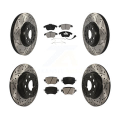 Transit Auto KDC-100300 Disc Brake Kit for 2015-2020 Volkswagen Passat - Front and Rear product image