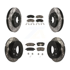 Transit Auto KDC-100305 Disc Brake Kit for 2007-2016 Mitsubishi Lancer, Dodge Caliber - Front and Rear product image