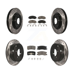 Transit Auto KDC-100307 Disc Brake Kit for 2007-2013 Mitsubishi Outlander - Front and Rear product image