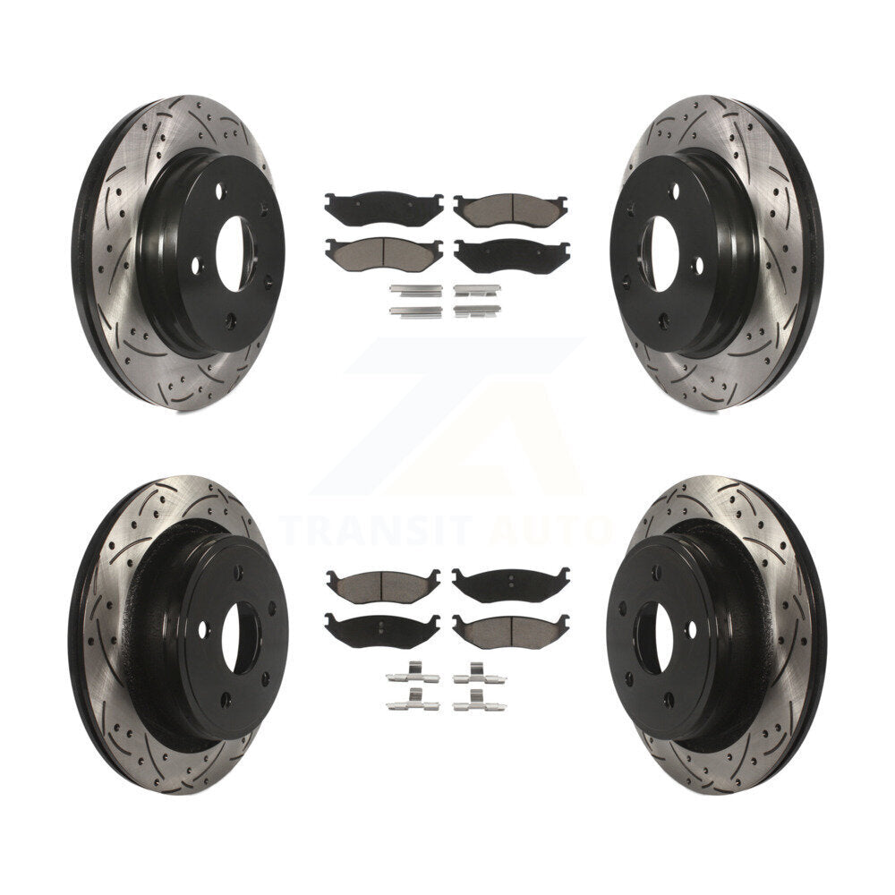Transit Auto KDC-100310 Disc Brake Kit for 2004-2006 Dodge Ram 1500, Dodge Durango - Front and Rear product image
