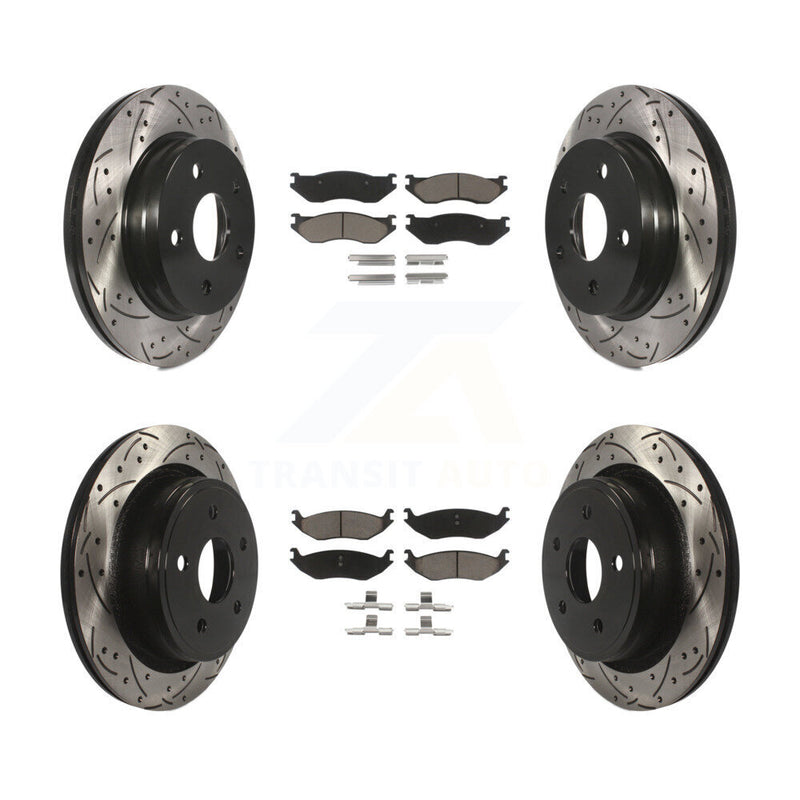Transit Auto KDC-100310 Disc Brake Kit for 2004-2006 Dodge Ram 1500, Dodge Durango - Front and Rear product image