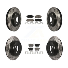 Transit Auto KDC-100312 Disc Brake Kit for 2005-2023 Dodge Charger, Dodge Challenger, Chrysler 300 & more - Front and Rear product image
