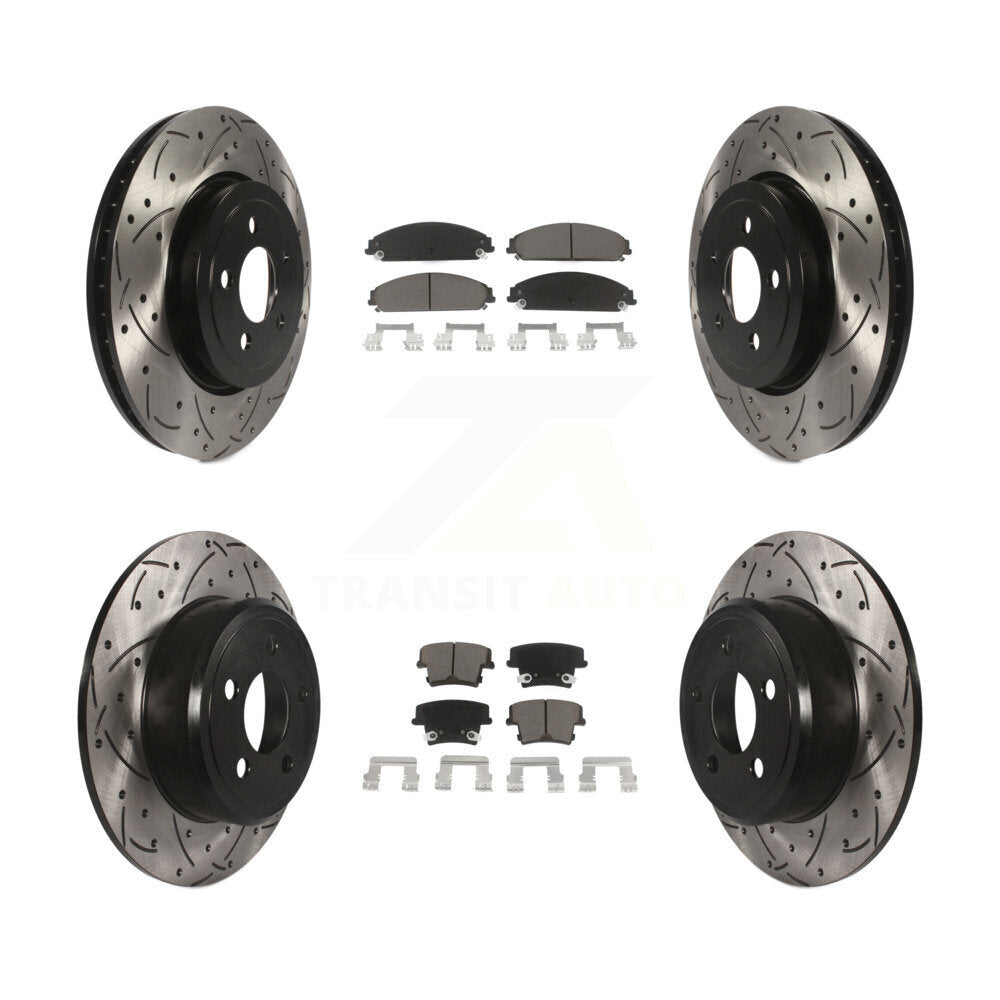Transit Auto KDC-100316 Disc Brake Kit for 2005-2006 Chrysler 300 - Front and Rear product image
