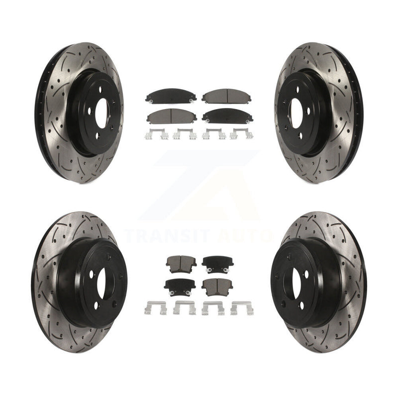 Transit Auto KDC-100316 Disc Brake Kit for 2005-2006 Chrysler 300 - Front and Rear product image