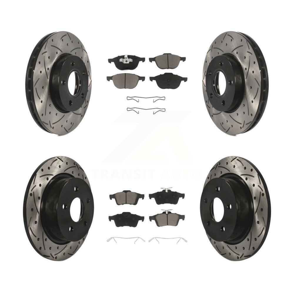 Transit Auto KDC-100320 Disc Brake Kit for 2013-2018 Ford C-Max - Front and Rear product image