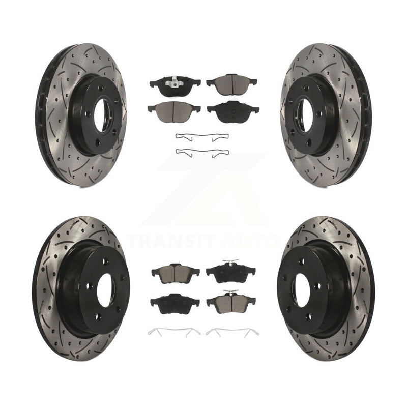 Transit Auto KDC-100320 Disc Brake Kit for 2013-2018 Ford C-Max - Front and Rear product image