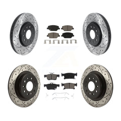Transit Auto KDC-100324 Disc Brake Kit for 2016-2018 Buick Envision - Front and Rear product image