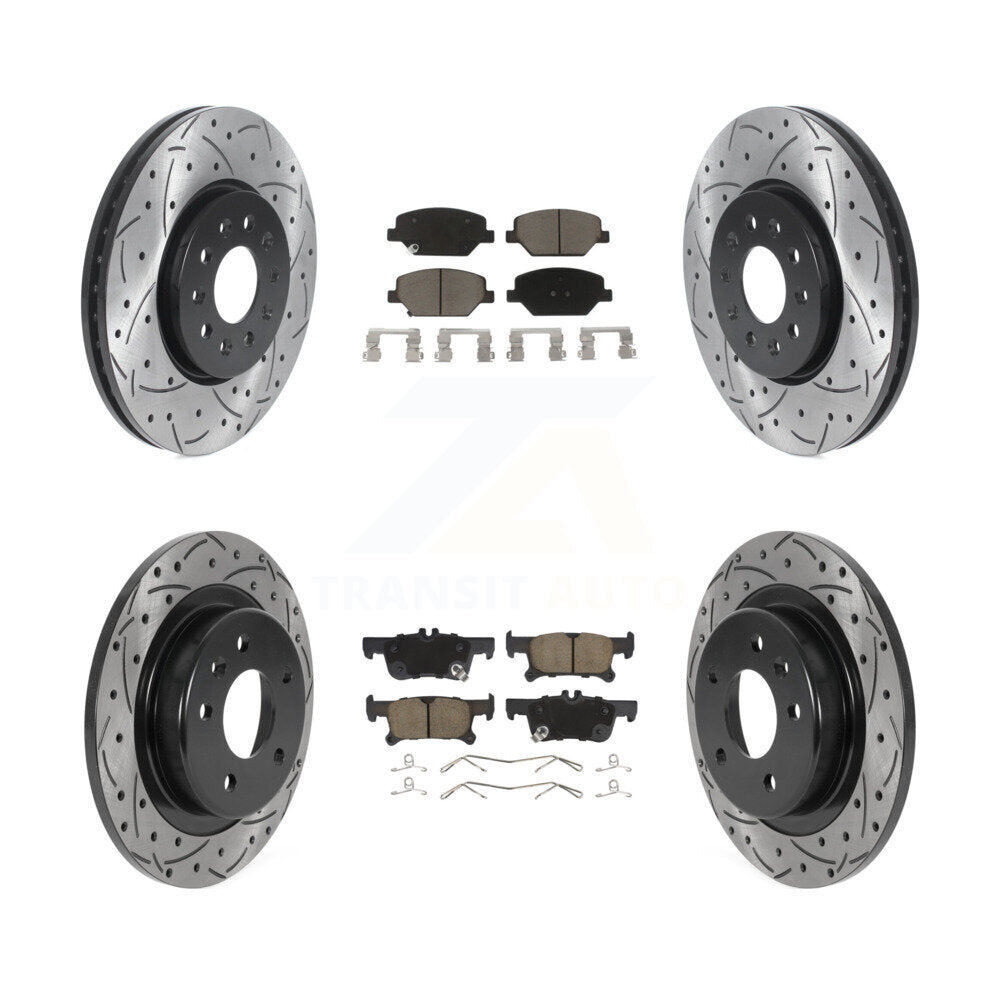Transit Auto KDC-100325 Disc Brake Kit for 2016-2018 Buick Envision - Front and Rear product image