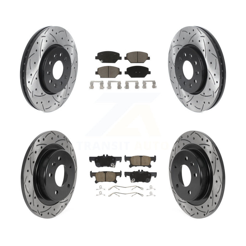 Transit Auto KDC-100325 Disc Brake Kit for 2016-2018 Buick Envision - Front and Rear product image