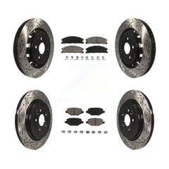 Transit Auto KDC-100326 Disc Brake Kit for 2012-2019 Ford Taurus, Lincoln MKT, Ford Explorer & more - Front and Rear product image