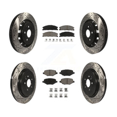 Transit Auto KDC-100329 Disc Brake Kit for 2012-2019 Ford Taurus, Ford Explorer, Ford Special Service Police Sedan & more - Front and Rear product image