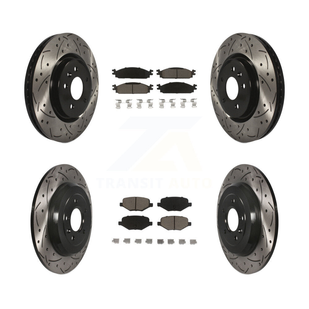 Transit Auto KDC-100331 Disc Brake Kit for 2009-2010 Lincoln MKS - Front and Rear product image