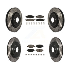 Transit Auto KDC-100331 Disc Brake Kit for 2009-2010 Lincoln MKS - Front and Rear product image