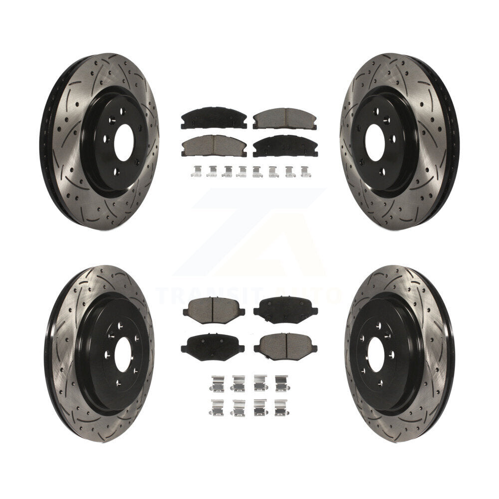 Transit Auto KDC-100332 Disc Brake Kit for 2013 Ford Explorer - Front and Rear product image