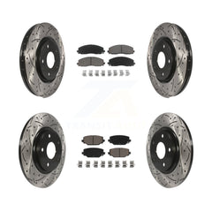 Transit Auto KDC-100338 Disc Brake Kit for 2012-2020 Dodge Grand Caravan, Dodge Journey, Chrysler Town & Country & more - Front and Rear product image