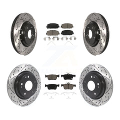 Transit Auto KDC-100341 Disc Brake Kit for 2017-2020 Honda Civic - Front and Rear product image