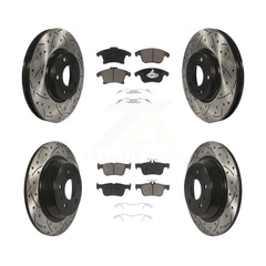 Transit Auto KDC-100355 Disc Brake Kit for 2013-2020 Ford Fusion, Lincoln MKZ - Front and Rear product image